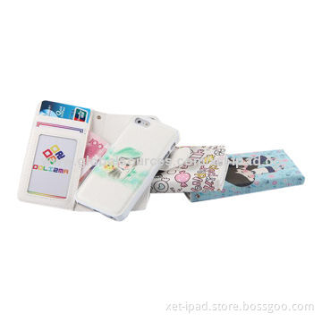 Cellphone Wallets/Cases for iPhone 5/5S, Smart Stand Design with Hand Strap